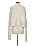 American Eagle Outfitters 100% Polyester Ivory Turtleneck Sweater Size M - photo 2