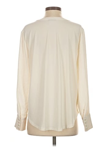 Ann Taylor Long Sleeve Blouse (view 2)
