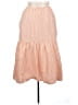 Shein Stripes Orange Casual Skirt Size L (estimated) - photo 1