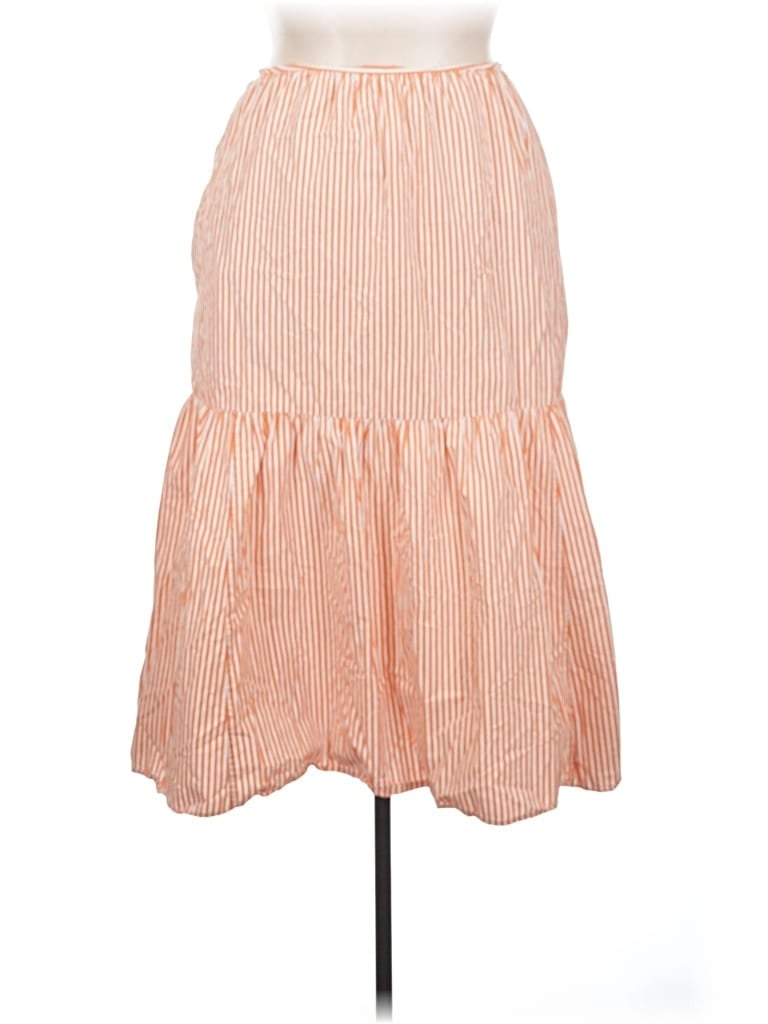 Pre-owned Shein Casual Skirt In Orange