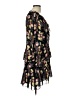 Cinq à Sept 100% Polyester Floral Black Cocktail Dress Size 10 - photo 4