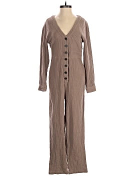 Madewell Lightspun Stitched-Pocket Coverall Jumpsuit (view 1)