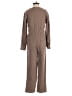 Madewell 100% Cotton Solid Brown Jumpsuit Size XXS - photo 2