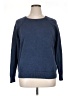 GOODTHREADS 100% Cotton Solid Blue Pullover Sweater Size XL - photo 1