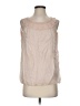 Ambra 100% Silk Ivory Sleeveless Silk Top Size S - photo 1