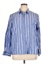 Riders by Lee Stripes Blue Long Sleeve Button-Down Shirt Size XL - photo 1