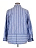 Riders by Lee Stripes Blue Long Sleeve Button-Down Shirt Size XL - photo 2