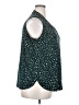 Beacon Polka Dots Green Sleeveless Blouse Size 2X - photo 4