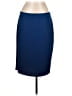 NYCC Chevron-herringbone Blue Casual Skirt Size L - photo 1