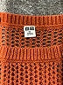 Uniqlo Metallic Orange Pullover Sweater Size XL - photo 7