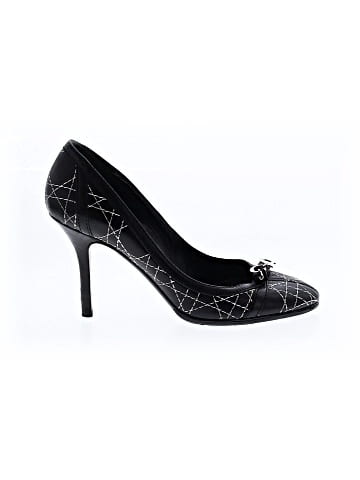 Dior Cannage Stitched Bow Pumps (view 1)