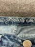 Adiktd Jeans Hearts Silver Blue Jeans Size 30 waist - photo 4