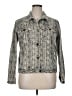 Blank NYC 100% Cotton Print Gray Jacket Size XL - photo 1