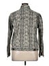 Blank NYC 100% Cotton Print Gray Jacket Size XL - photo 2