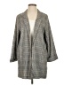 Stradivarius Plaid Gray Coat Size S - photo 1
