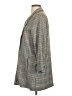 Stradivarius Plaid Gray Coat Size S - photo 5
