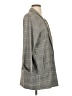 Stradivarius Plaid Gray Coat Size S - photo 4