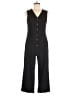 Liam & Co. Solid Black Jumpsuit Size S - photo 1