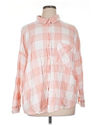 Divided by H&M Long Sleeve Button-Down Shirt (view 1)
