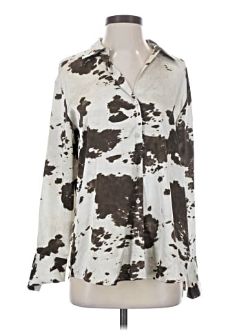 Cupcakes & Cashmere Long Sleeve Blouse (view 1)
