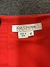 Kay Unger Solid Red Formal Skirt Size 10 - photo 4