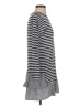 Clu TOO Stripes Gray Casual Dress Size XS - photo 4