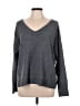 Lucky Brand Gray Pullover Sweater Size L - photo 1