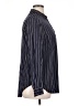 Universal Thread 100% Rayon Stripes Blue Long Sleeve Blouse Size XL - photo 4