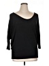 Laila Jayde Black 3/4 Sleeve T-Shirt Size XL - photo 1