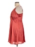 Express Outlet 100% Polyester Solid Orange Cocktail Dress Size L - photo 5