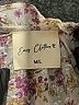 Easy Clothes 100% Polyester Floral Ivory Long Sleeve Blouse Size Med - Lg - photo 7