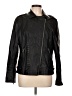 Assorted Brands Black Faux Leather Jacket Size L - photo 1