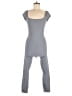 LACAUSA Solid Gray Jumpsuit Size M - photo 1
