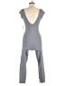 LACAUSA Solid Gray Jumpsuit Size M - photo 2