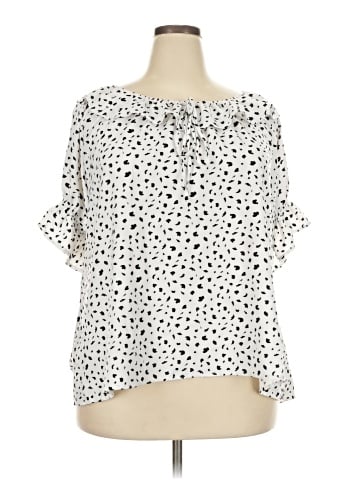 Andree by UNIT Short Sleeve Blouse (view 1)