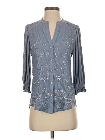 Democracy 3/4 Sleeve Blouse (view 1)