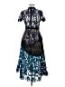 Self-Portrait Blue Cocktail Dress Size 6 - photo 2
