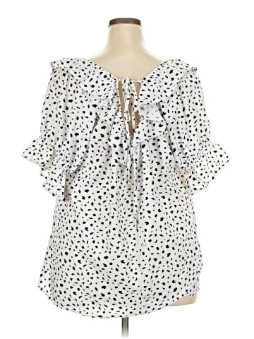 Andree by UNIT Short Sleeve Blouse (view 2)