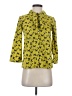 Circus 100% Polyester Yellow 3/4 Sleeve Blouse Size UK 8 / US 4 - photo 2