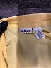 Liz Baker 100% Polyester Yellow Short Sleeve Blouse Size 12 - photo 7