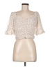 MNG Ivory 3/4 Sleeve Blouse Size 8 - photo 1