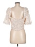 MNG Ivory 3/4 Sleeve Blouse Size 8 - photo 2