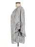Elan 100% Rayon Gray 3/4 Sleeve Blouse One size - photo 5