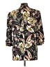 Zara Basic 100% Polyester Tropical Black Blazer Size XL - photo 2
