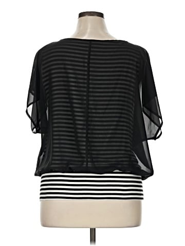 AB Studio 3/4 Sleeve Top (view 2)