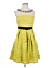 Darling Yellow Cocktail Dress Size S - photo 1