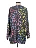 White Birch Animal Print Purple Pullover Sweater Size S - photo 1