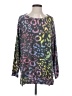 White Birch Animal Print Purple Pullover Sweater Size S - photo 2