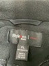 Style&Co 100% Polyester Argyle Black Jacket Size L (petite) - photo 6