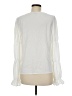 Shein 100% Polyester White Long Sleeve Blouse Size 6 - photo 2